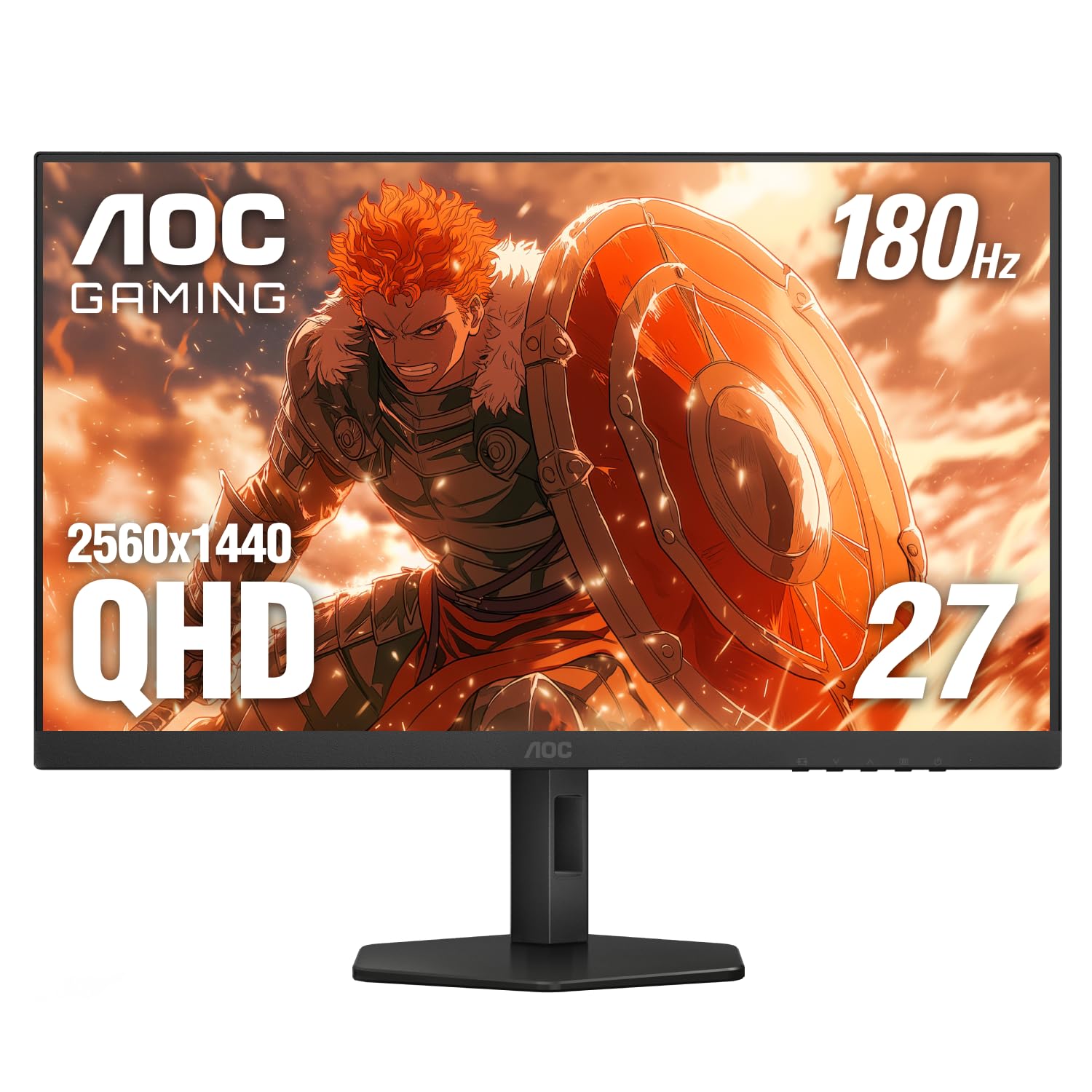 Foto 2 pulgar | Monitor Aoc Q27g4xn 27 Gaming 2k Qhd 2560 X 1440 180 Hz 1 Ms - Venta Internacional.