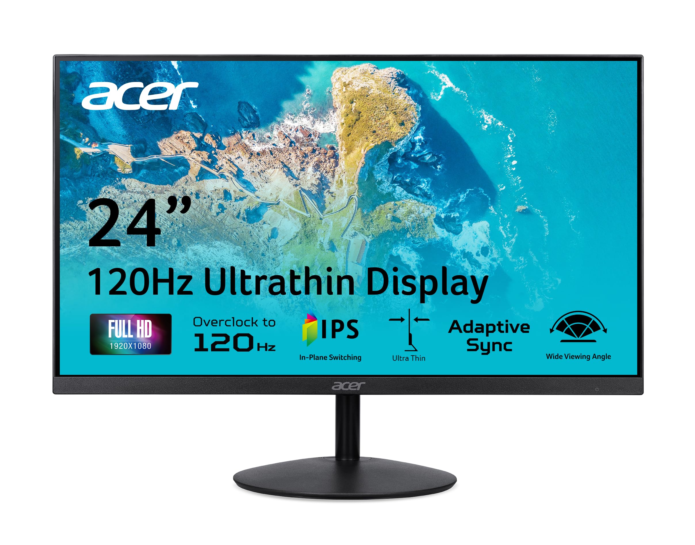 Foto 2 pulgar | Monitor Acer Sb240y G0bi De 23,8 Pulgadas Full Hd Ips 120 Hz Freesync - Venta Internacional.