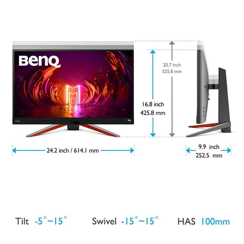 Foto 3 pulgar | Monitor Para Juegos Benq Mobiuz Ex2710s 27'' Fhd 165 Hz 1 Ms Ips - Venta Internacional.