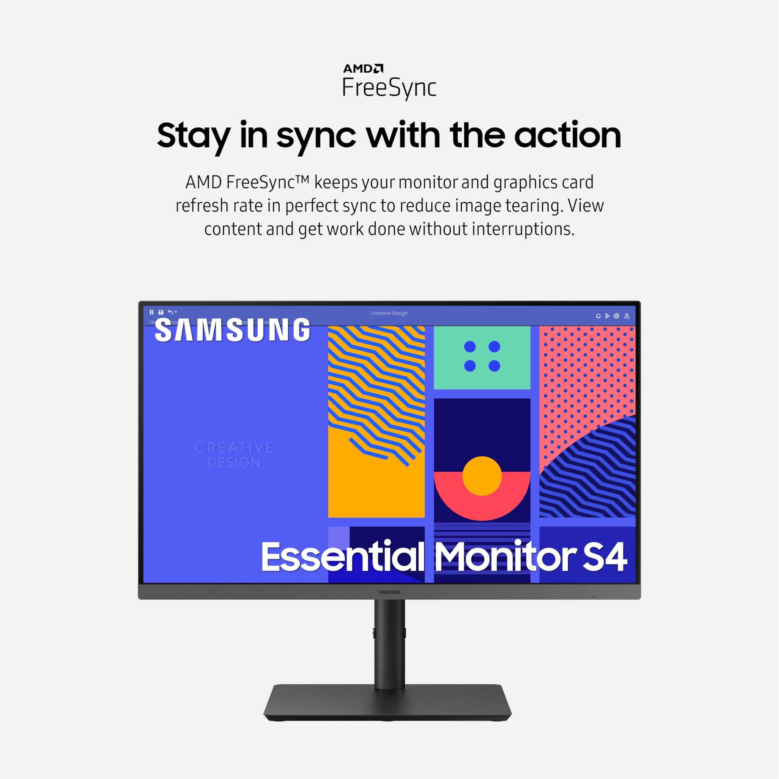 Foto 5 pulgar | Monitor De Ordenador Samsung Serie S43gc 27'' Ips 100hz - Venta Internacional.