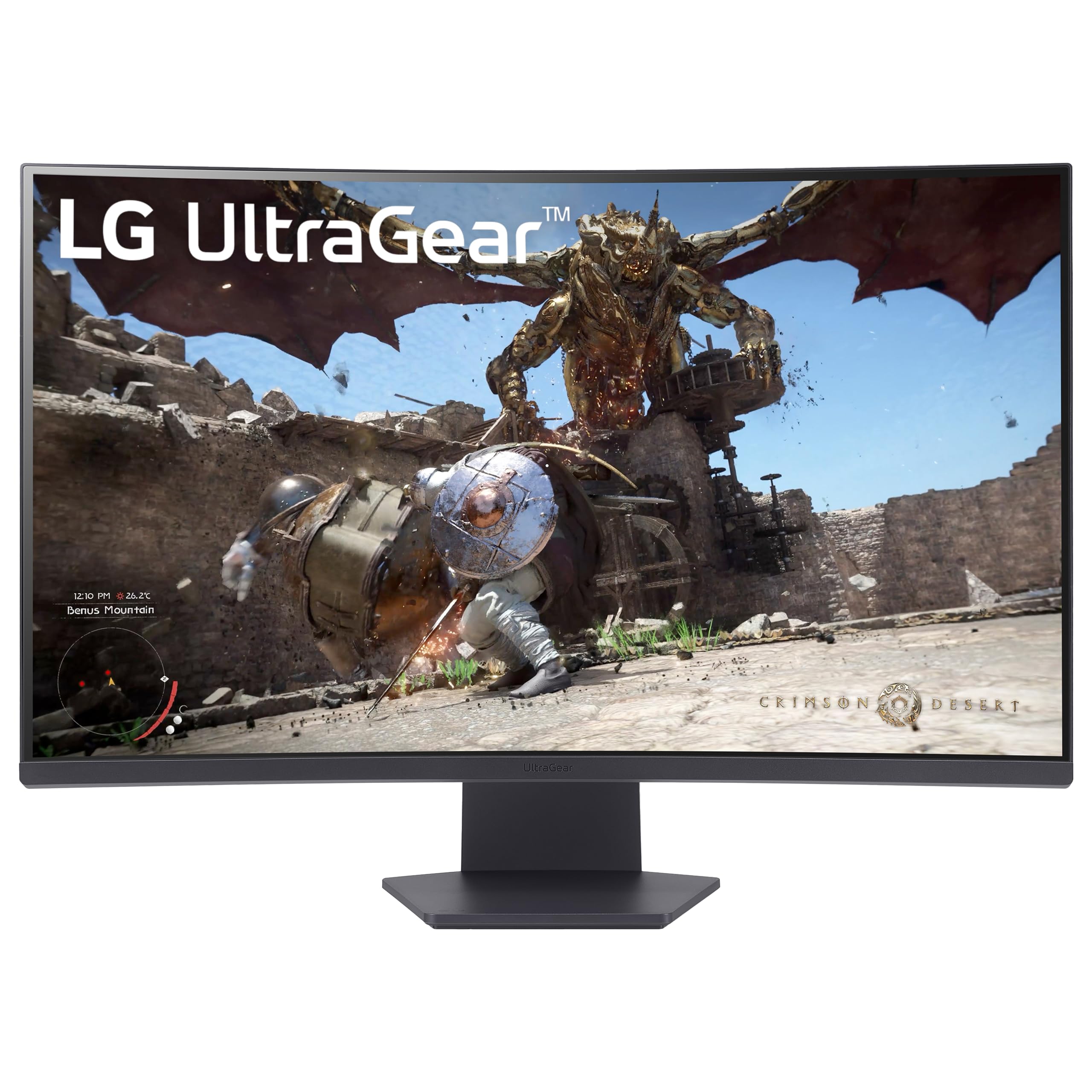 Monitor Lg Ultragear 32gs60qc-b De 32 Pulgadas, Qhd Curvo, 180 Hz, 1 Ms - Venta Internacional.