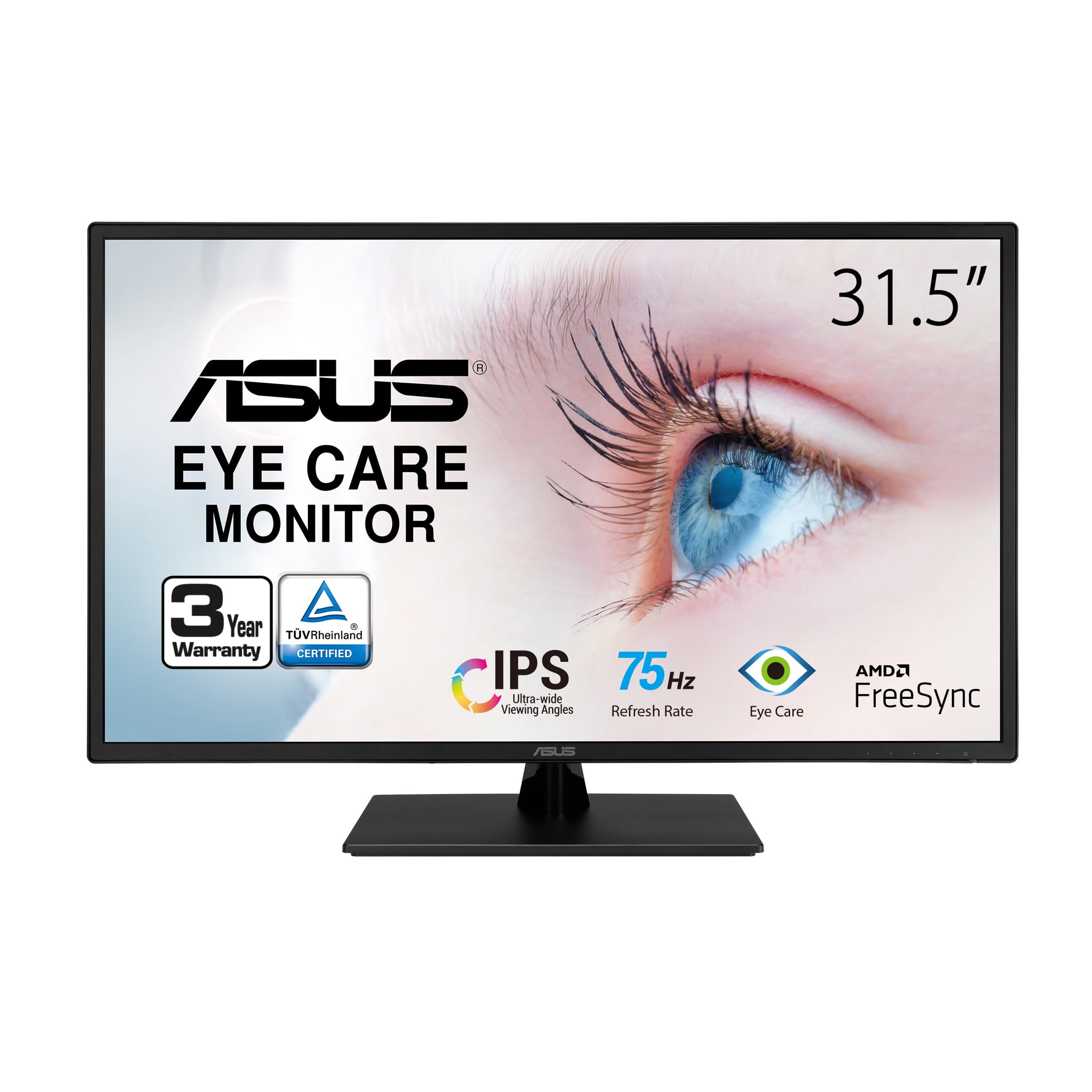 Foto 2 pulgar | Monitor Asus Va329he De 31.5'' Full Hd 75 Hz Ips Hdmi Vga Negro - Venta Internacional.