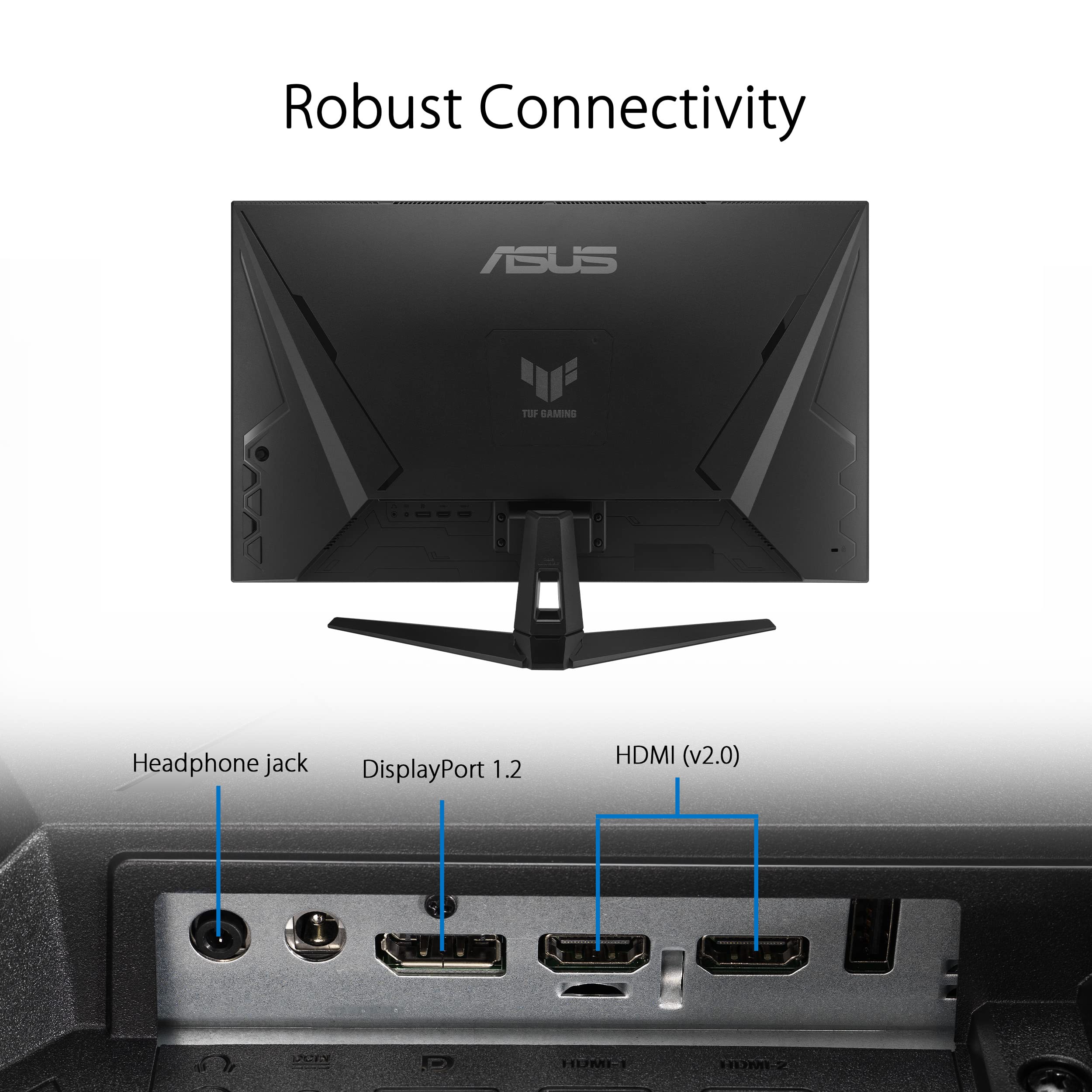 Foto 7 pulgar | Monitor Asus Tuf Gaming Vg32aqa1a, 31,5 Pulgadas, Qhd, 170 Hz, Hdr - Venta Internacional.