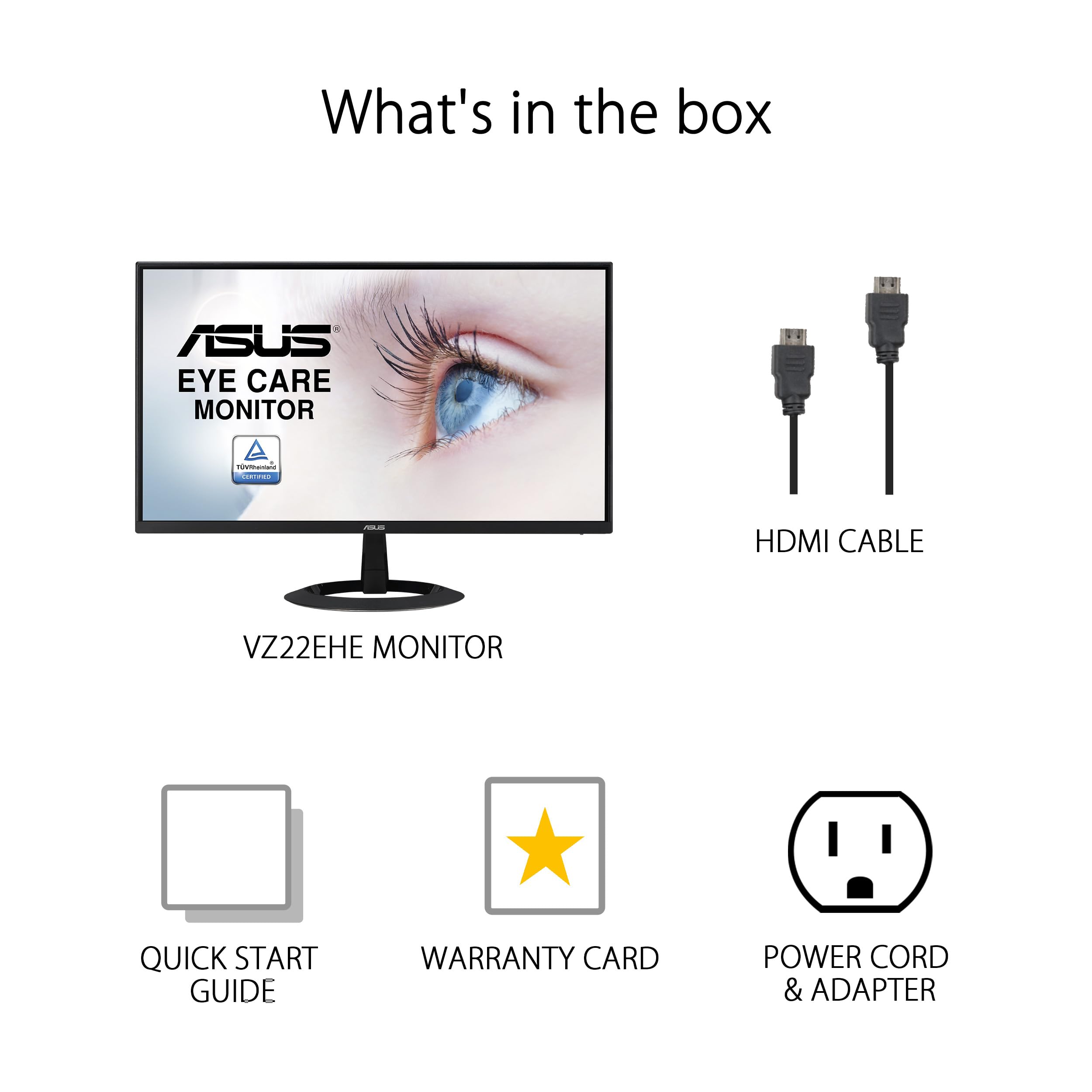 Foto 7 | Monitor Asus Vz22ehe De 21.45 Pulgadas Full Hd Ips 75 Hz 1 Ms - Venta Internacional.