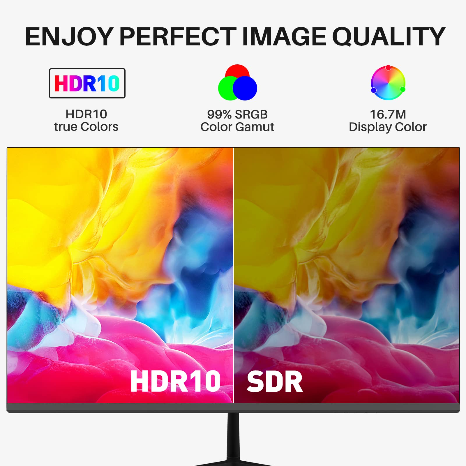 Foto 7 pulgar | Monitor Sansui Ips Usb Tipo C Fhd 1080p De 24 Pulgadas Y 100 Hz - Venta Internacional.