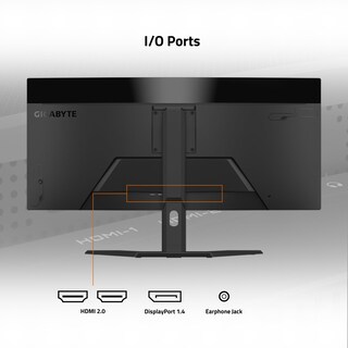 Foto 4 | Monitor Gigabyte Gs34wqc De 34 Pulgadas Va Curvo Wqhd 3440 X 1440 - Venta Internacional.