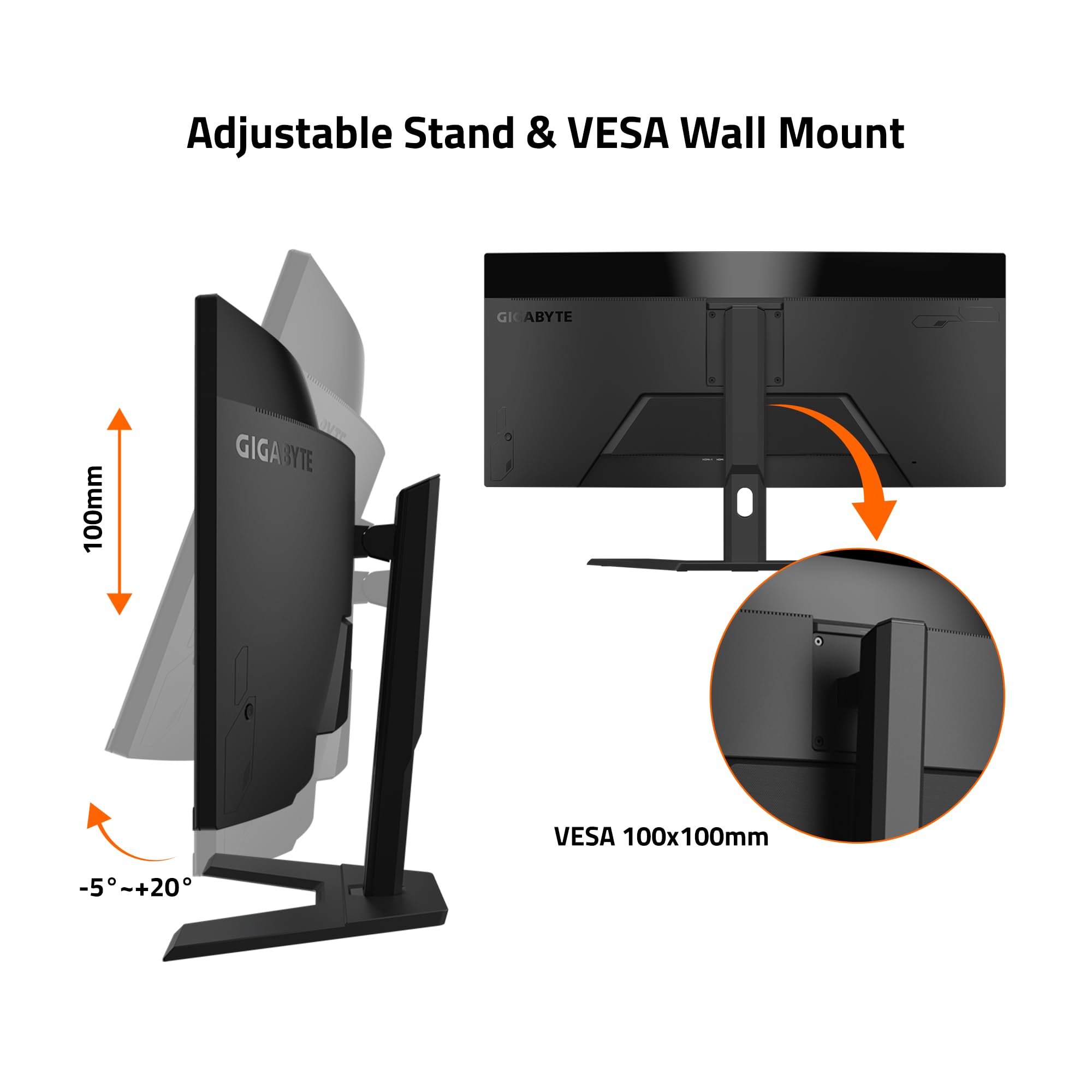 Foto 6 pulgar | Monitor Gigabyte Gs34wqc De 34 Pulgadas Va Curvo Wqhd 3440 X 1440 - Venta Internacional.
