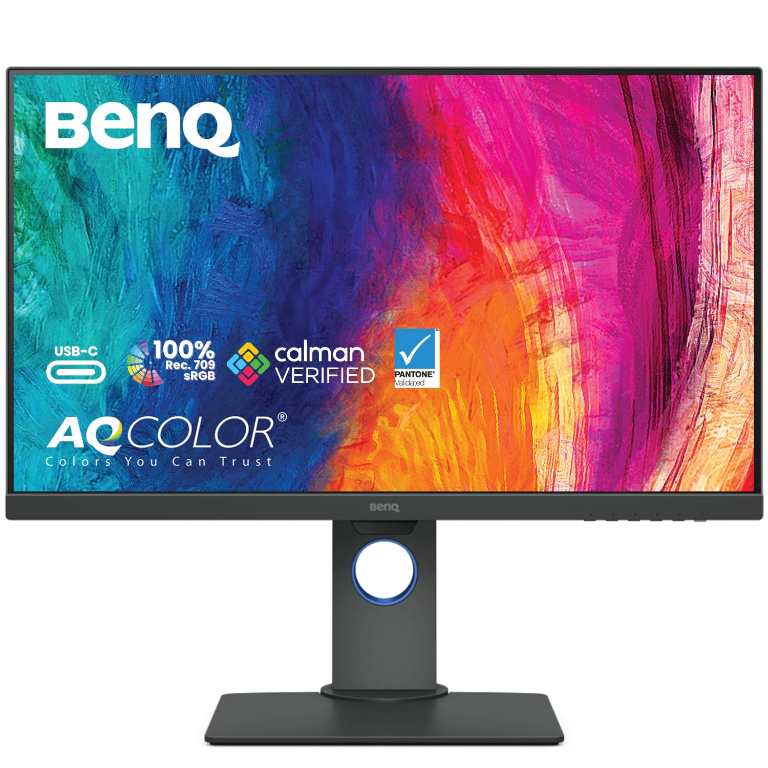 Foto 1 | Monitor Benq Pd2705q Ips Qhd 1440p Preparado Para Mac De 27 Pulgadas - Venta Internacional.