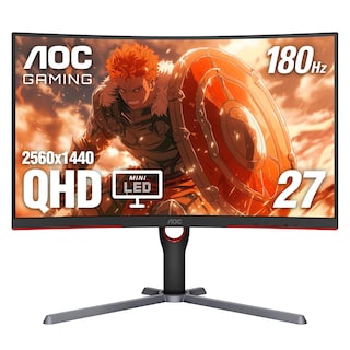 Foto 1 | Monitor Para Videojuegos Aoc Q27g3xmn, 27 Pulgadas, Mini Led 2k Qhd, 180 Hz, 1 Ms - Venta Internacional.