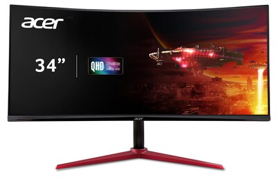 Foto 1 | Monitor Acer Nitro Xz342cu Vbmiiphx 34 Pulgadas Uwqhd 180 Hz - Venta Internacional.