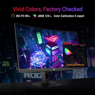 Foto 4 | Monitor Asus Rog Strix Xg27wcs, 27 Pulgadas, Qhd, 180 Hz, 1 Ms, Hdr400 - Venta Internacional.