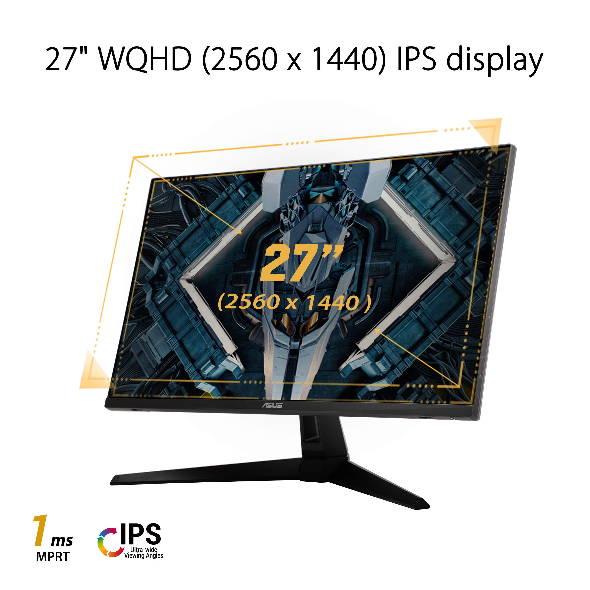 Foto 2 | Monitor Asus Tuf Gaming 27 2k Hdr (vg27aq1a) De 27 Pulgadas - Venta Internacional.