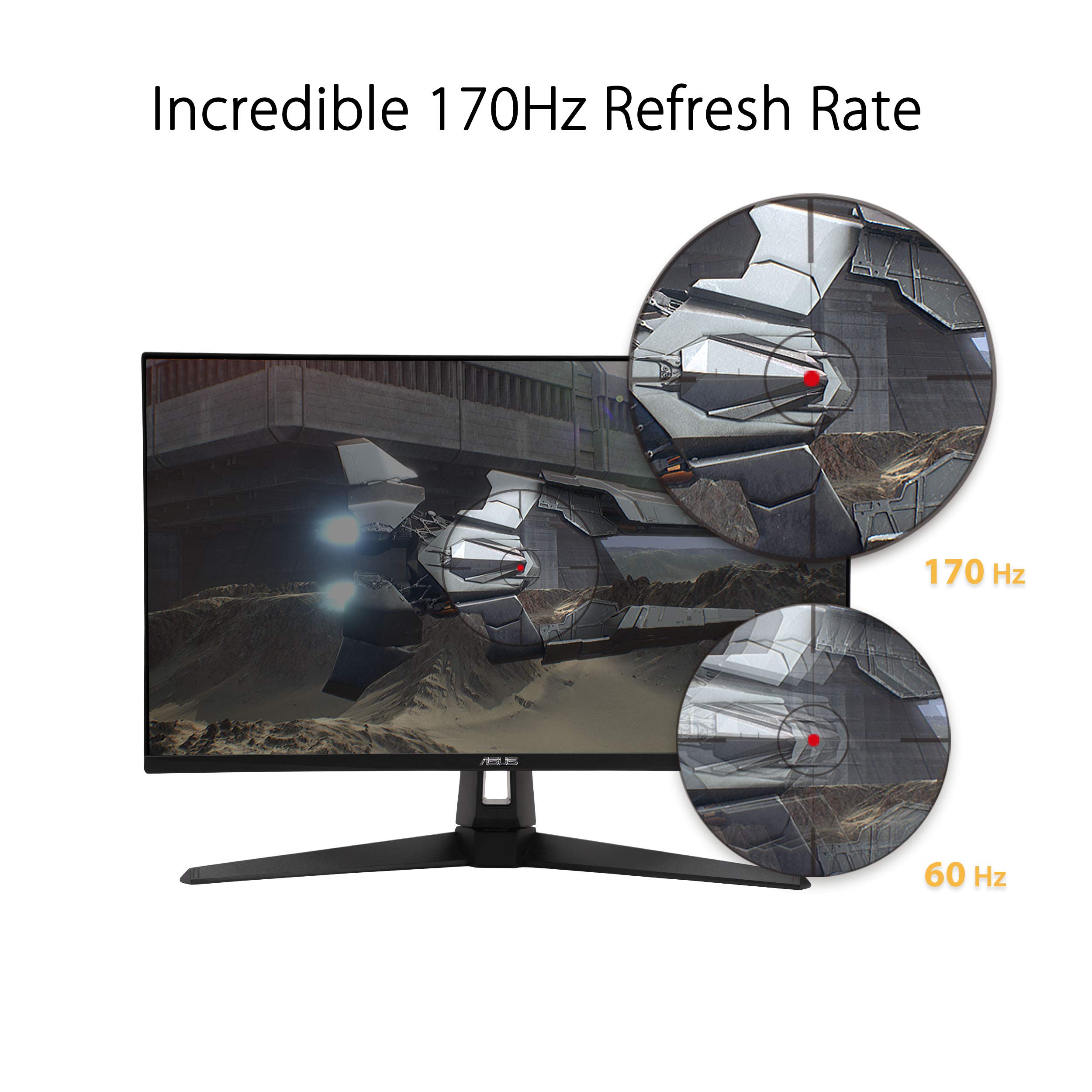 Foto 3 | Monitor Asus Tuf Gaming 27 2k Hdr (vg27aq1a) De 27 Pulgadas - Venta Internacional.
