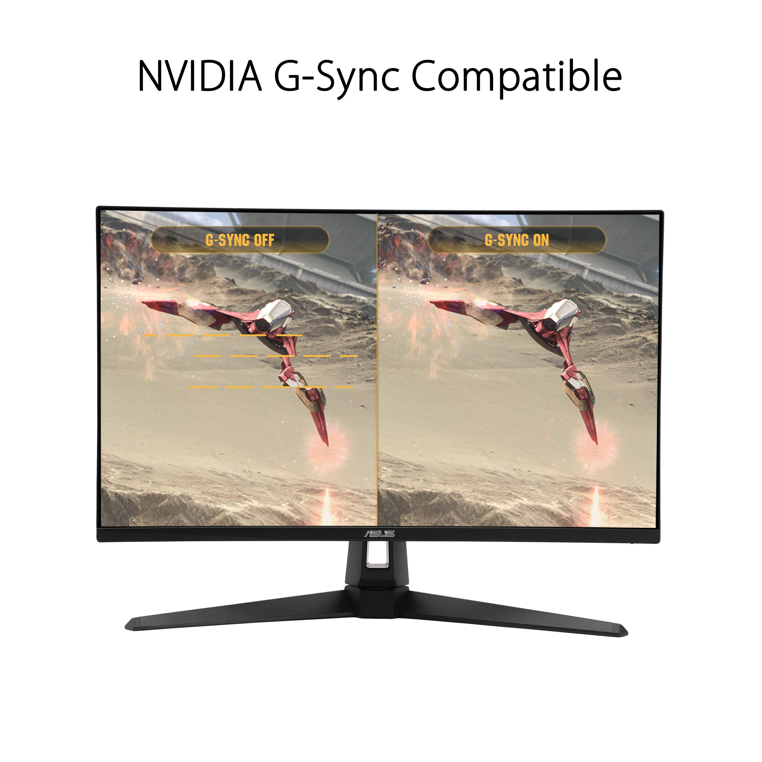 Foto 4 | Monitor Asus Tuf Gaming 27 2k Hdr (vg27aq1a) De 27 Pulgadas - Venta Internacional.