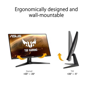 Foto 5 | Monitor Asus Tuf Gaming 27 2k Hdr (vg27aq1a) De 27 Pulgadas - Venta Internacional.