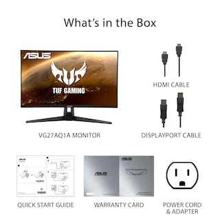 Foto 7 | Monitor Asus Tuf Gaming 27 2k Hdr (vg27aq1a) De 27 Pulgadas - Venta Internacional.