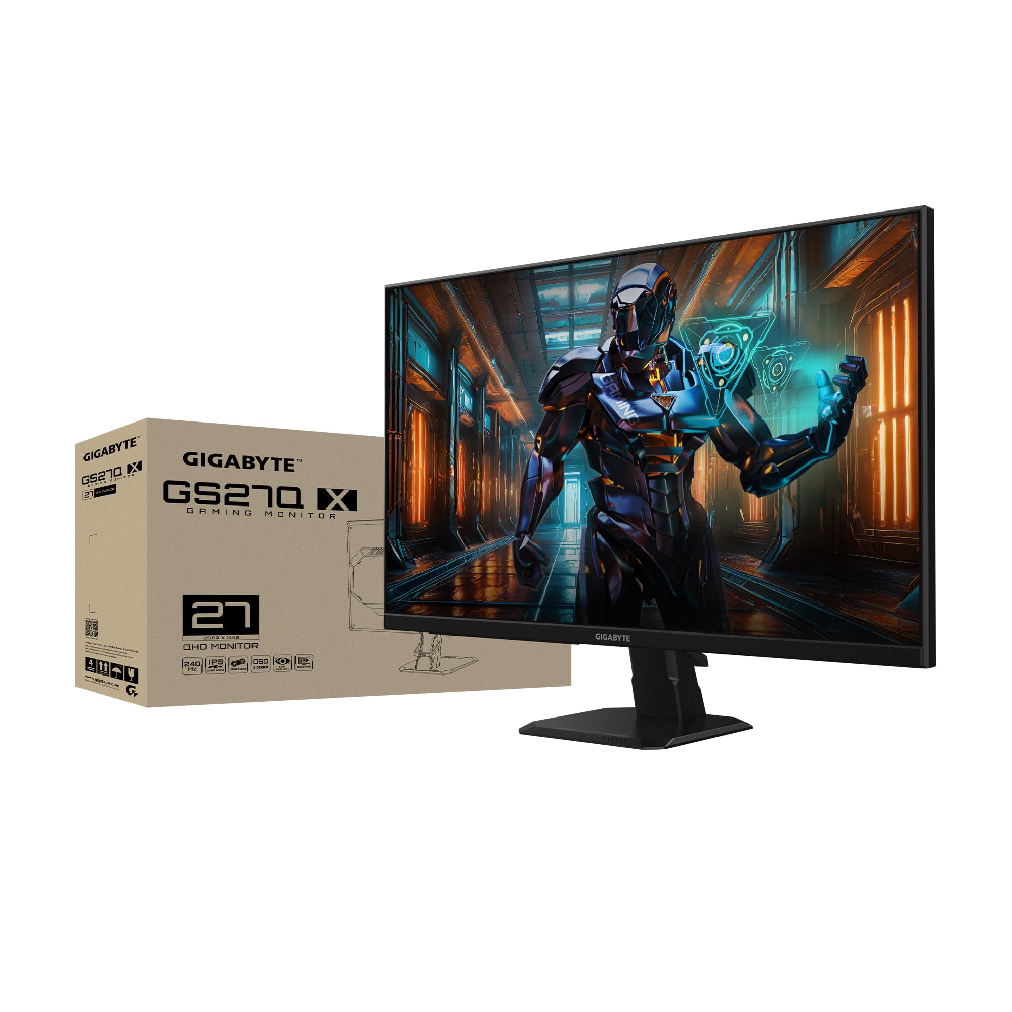 Foto 8 pulgar | Monitor Gigabyte Gs27q X 27 Pulgadas 2560 X 1440 Qhd 240 Hz/oc 1 Ms - Venta Internacional.