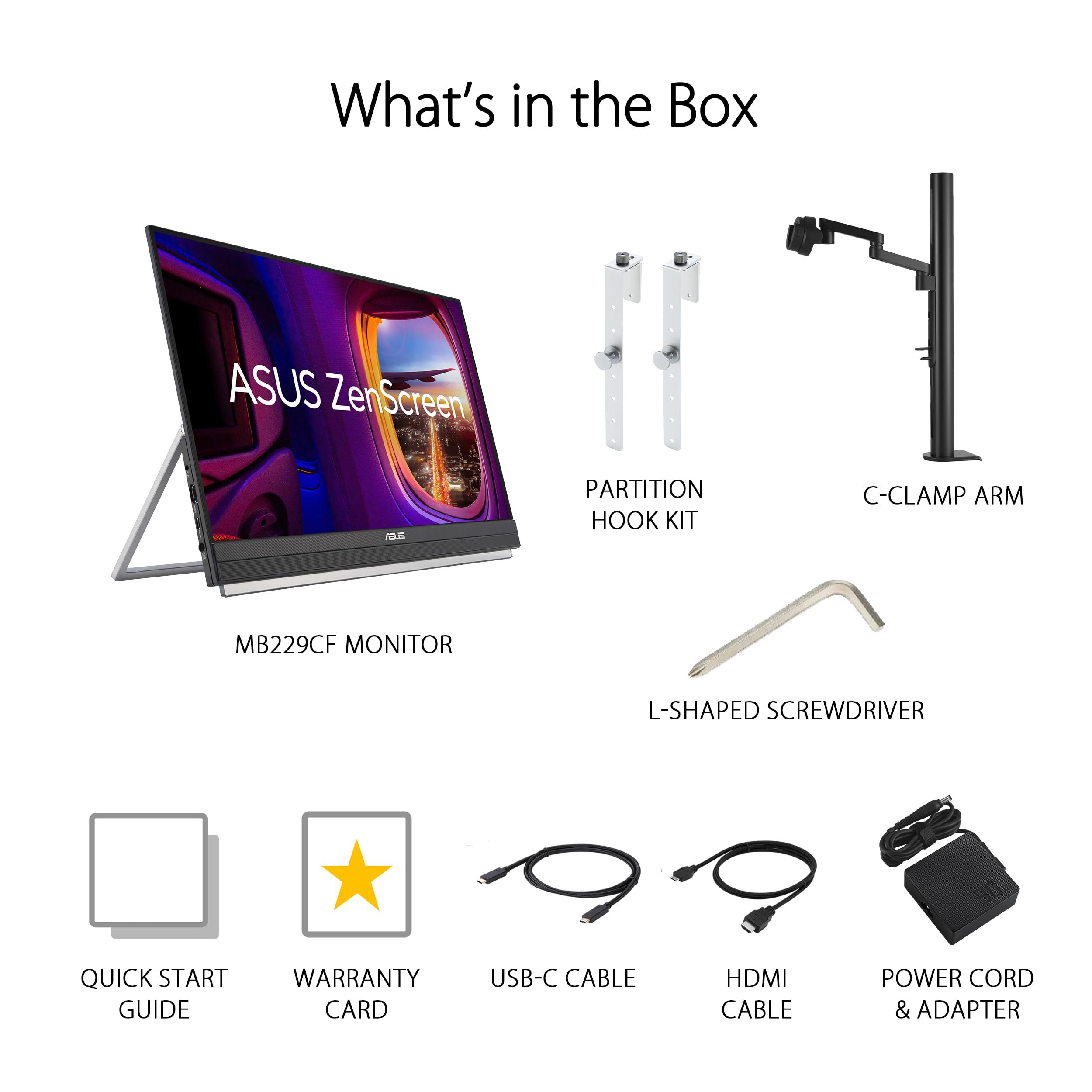 Foto 7 | Monitor Portátil Asus Zenscreen Mb229cf 22'' Full Hd Ips - Venta Internacional.