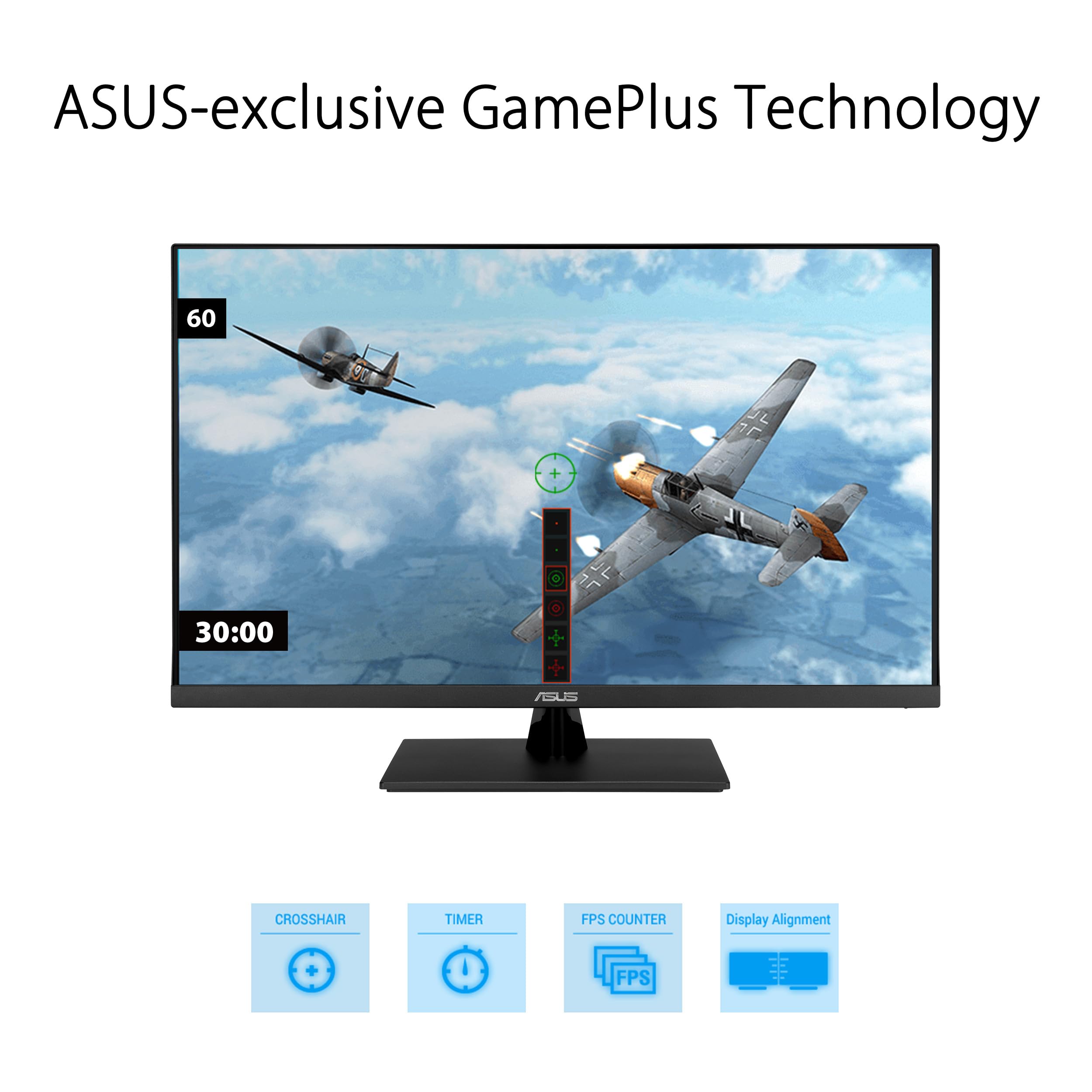 Foto 7 pulgar | Monitor Asus Vp327q Hdr-10 4k Uhd De 31,5 Pulgadas Con 99% De Srgb - Venta Internacional.