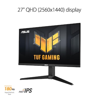 Foto 2 | Monitor Asus Tuf Gaming Vg27aql3a, 27 Pulgadas, Qhd, 180 Hz, 1 Ms - Venta Internacional.