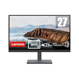 Foto 1 | Monitor Lenovo L27q-35-2022 27'' Qhd 75 Hz Amd Freesync Gris - Venta Internacional.