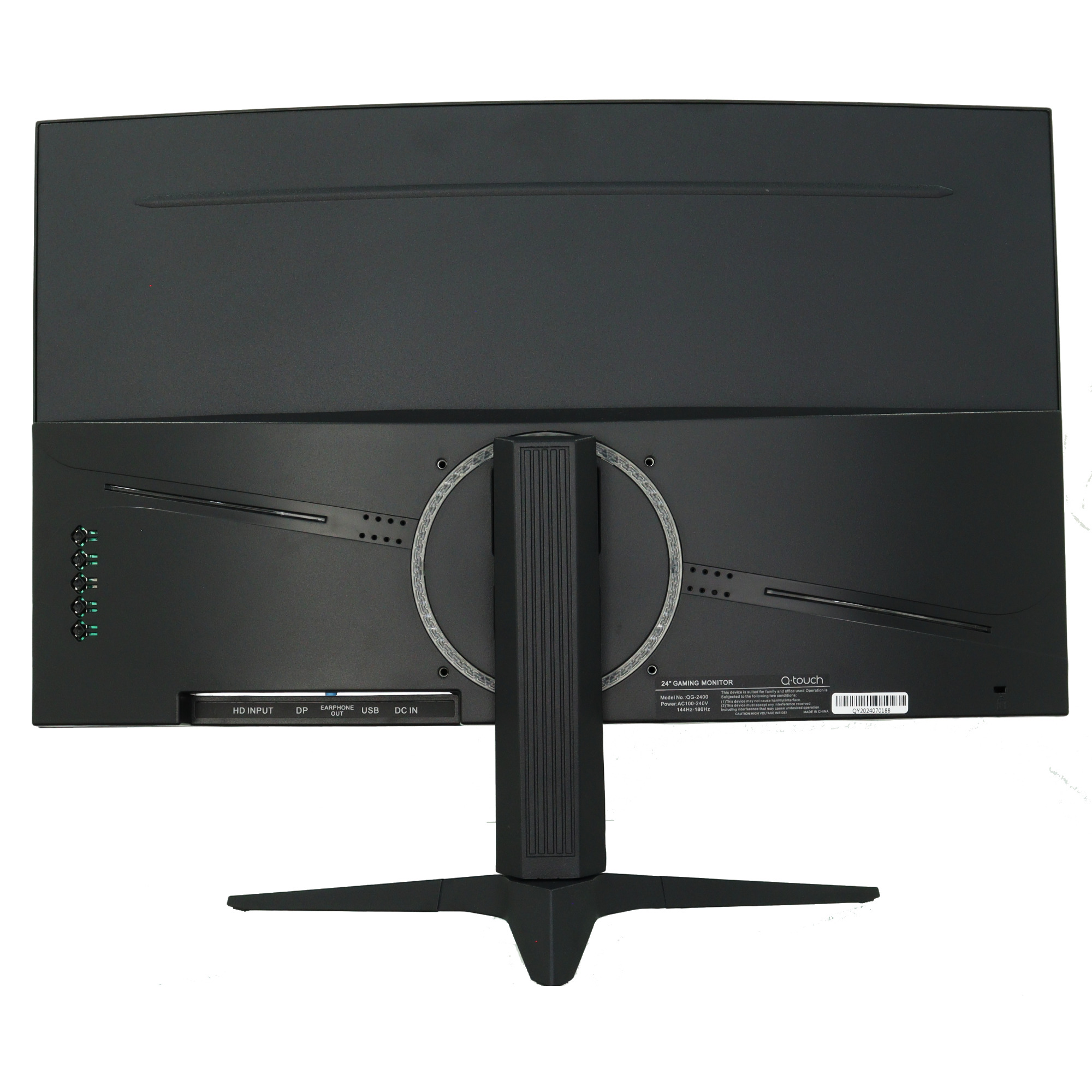 Foto 2 | Monitor Gamer Curvo Q-touch 27 Led 180hz Fhd 110-240v 25w