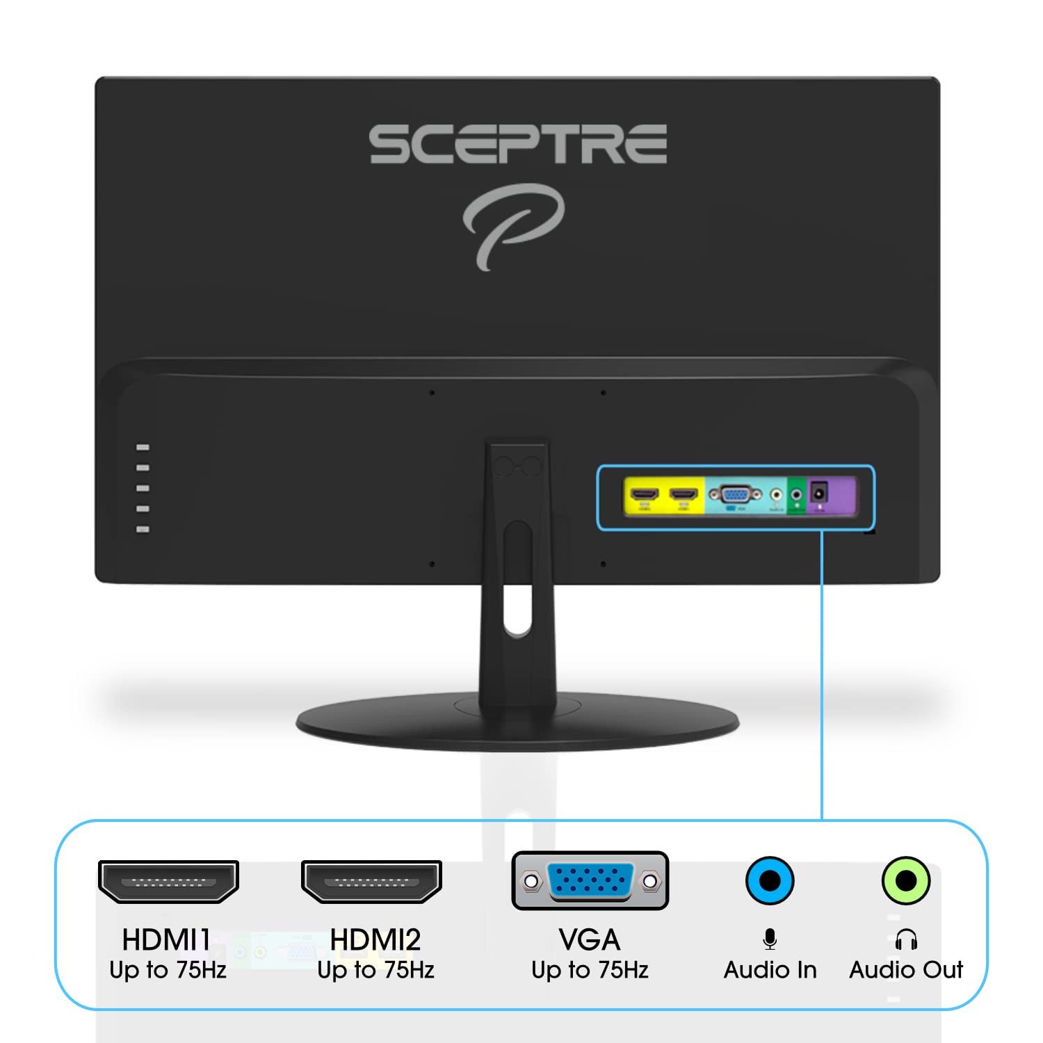 Foto 4 pulgar | Monitor Sceptre Ips De 22 Pulgadas, 1080p, 75 Hz, Hdmi X2 99% Srgb - Venta Internacional.