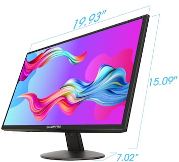 Foto 4 | Monitor Sceptre Ips De 22 Pulgadas, 1080p, 75 Hz, Hdmi X2 99% Srgb - Venta Internacional.