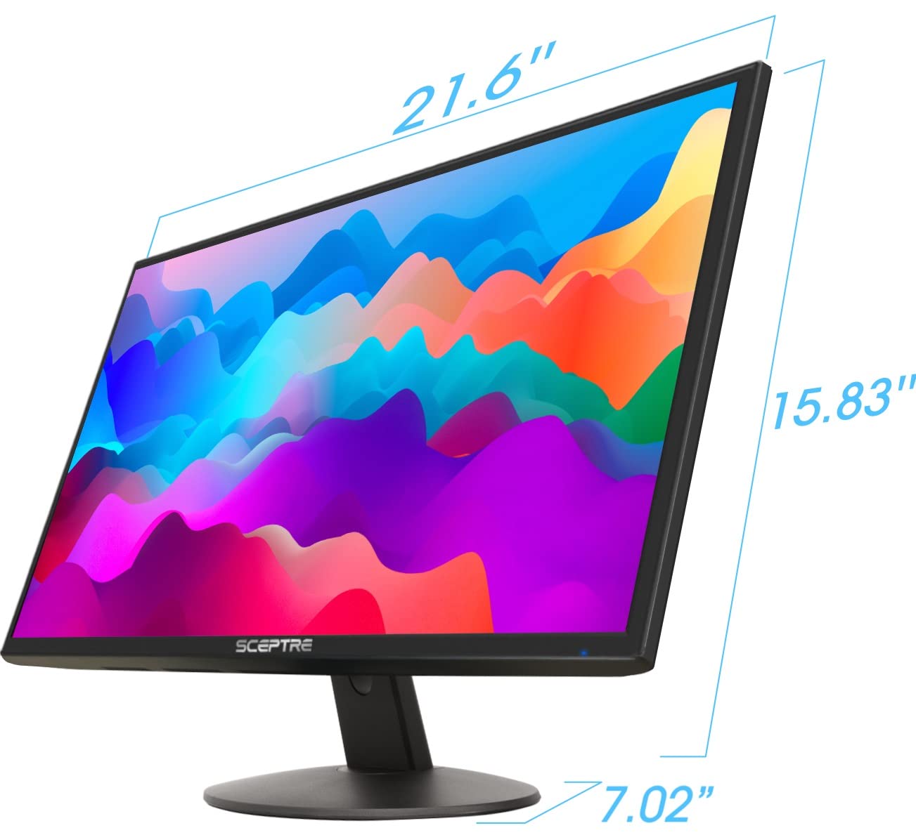 Foto 4 pulgar | Monitor Sceptre E249w-19203r Led Fhd De 24 Pulgadas Y 75 Hz Con Altavoz - Venta Internacional.