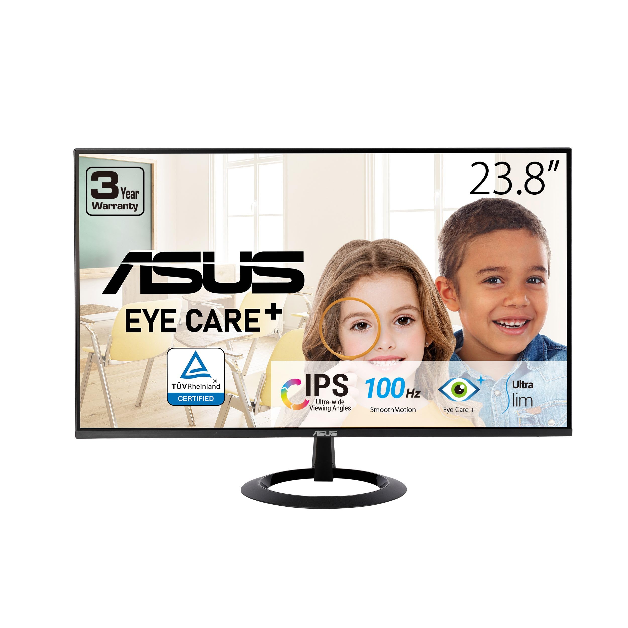 Foto 2 pulgar | Monitor Asus Vz27ehf De 27 Pulgadas Full Hd 1920 X 1080 Ips 100 Hz 1 Ms - Venta Internacional.