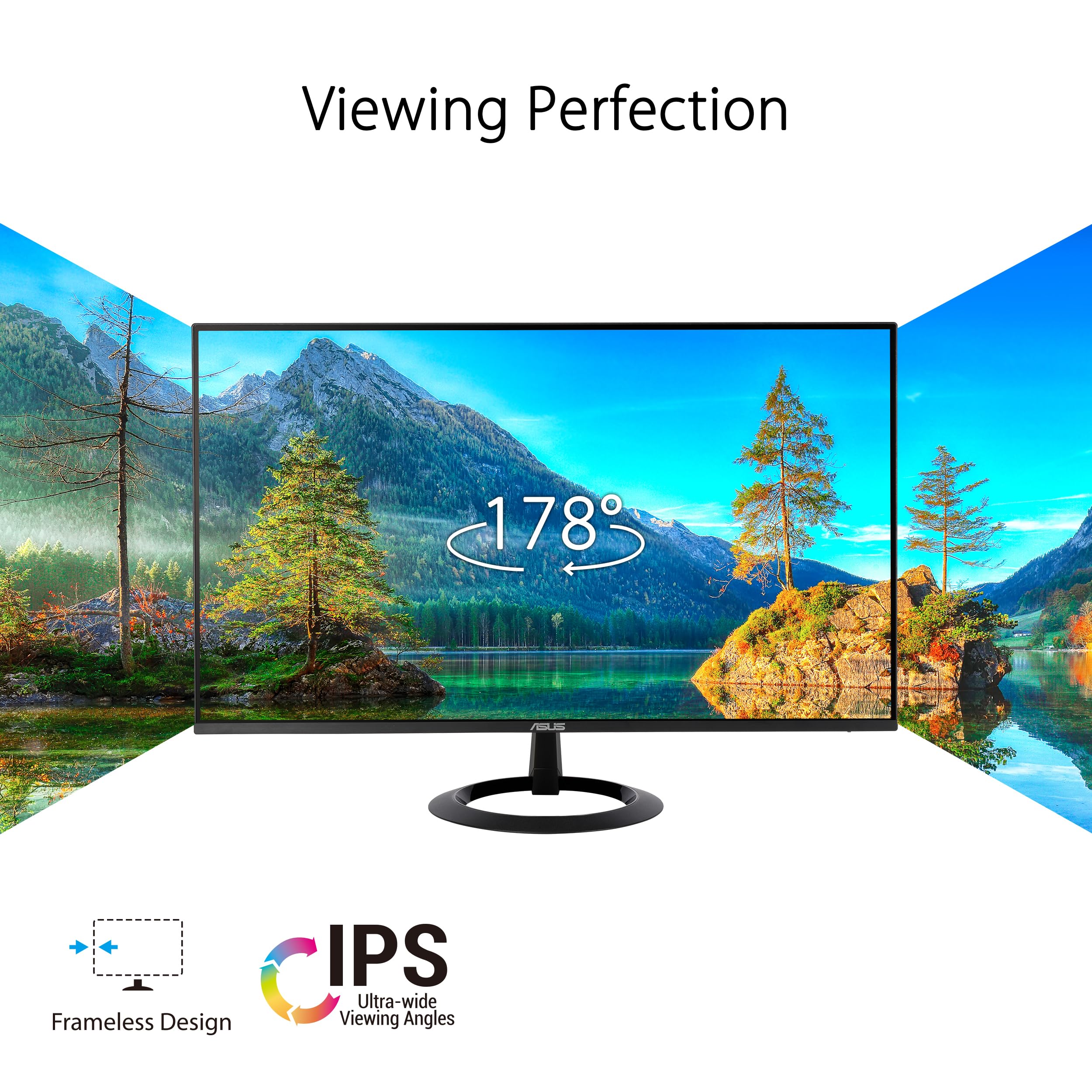 Foto 3 pulgar | Monitor Asus Vz27ehf De 27 Pulgadas Full Hd 1920 X 1080 Ips 100 Hz 1 Ms - Venta Internacional.