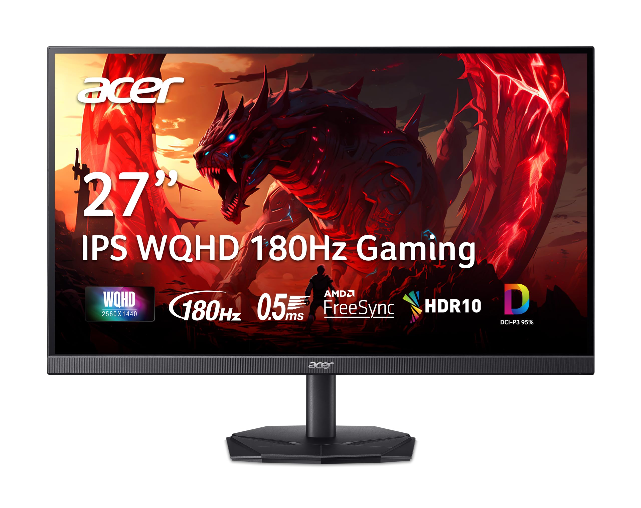 Foto 2 pulgar | Monitor Acer Nitro Kg271u N3bmiipx De 27 Pulgadas, Wqhd, 2560 X 1440, 180 Hz - Venta Internacional.