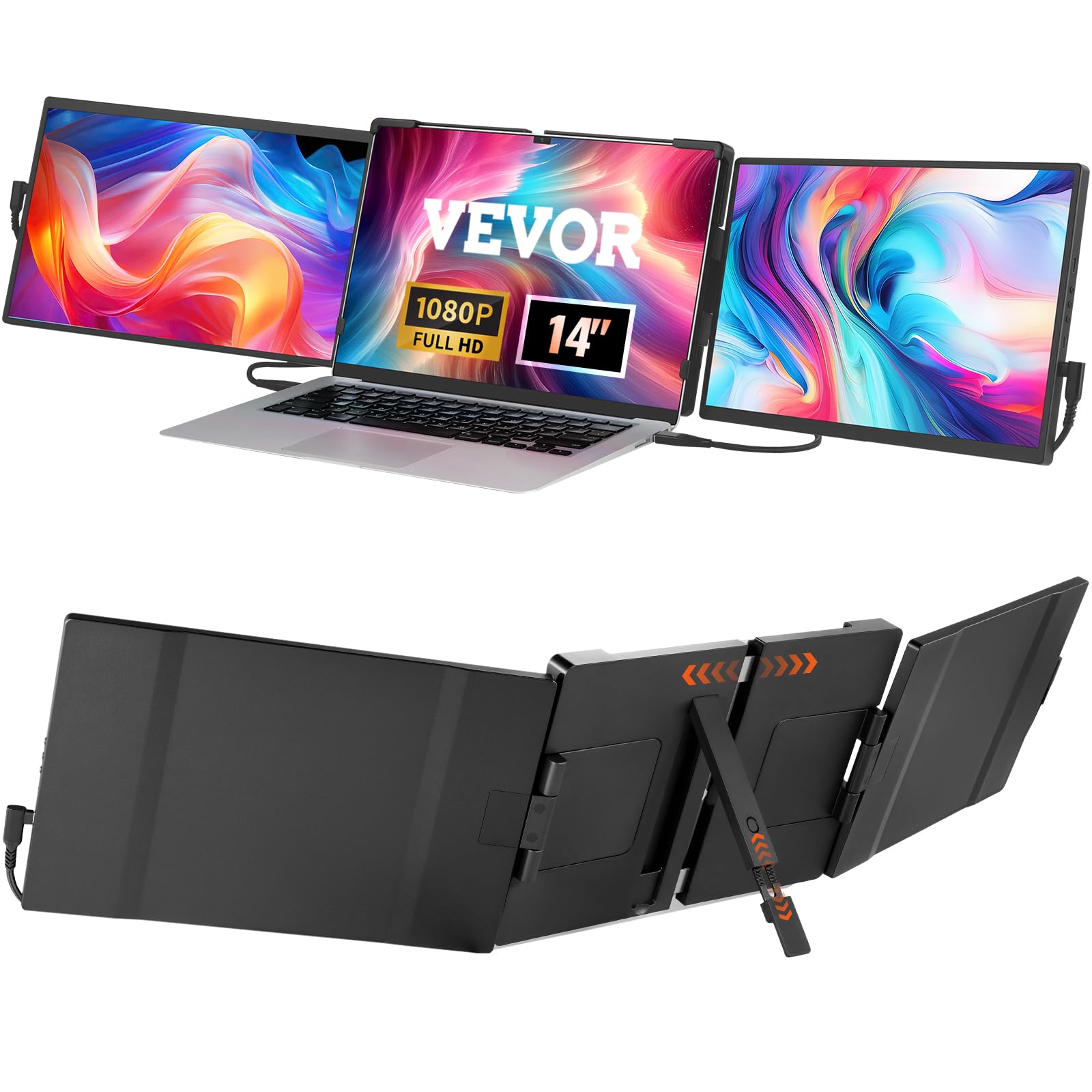 Extensor De Pantalla Portátil Para Portátil Vevor 14 Pulgadas Fhd 1080p Ips - Venta Internacional.
