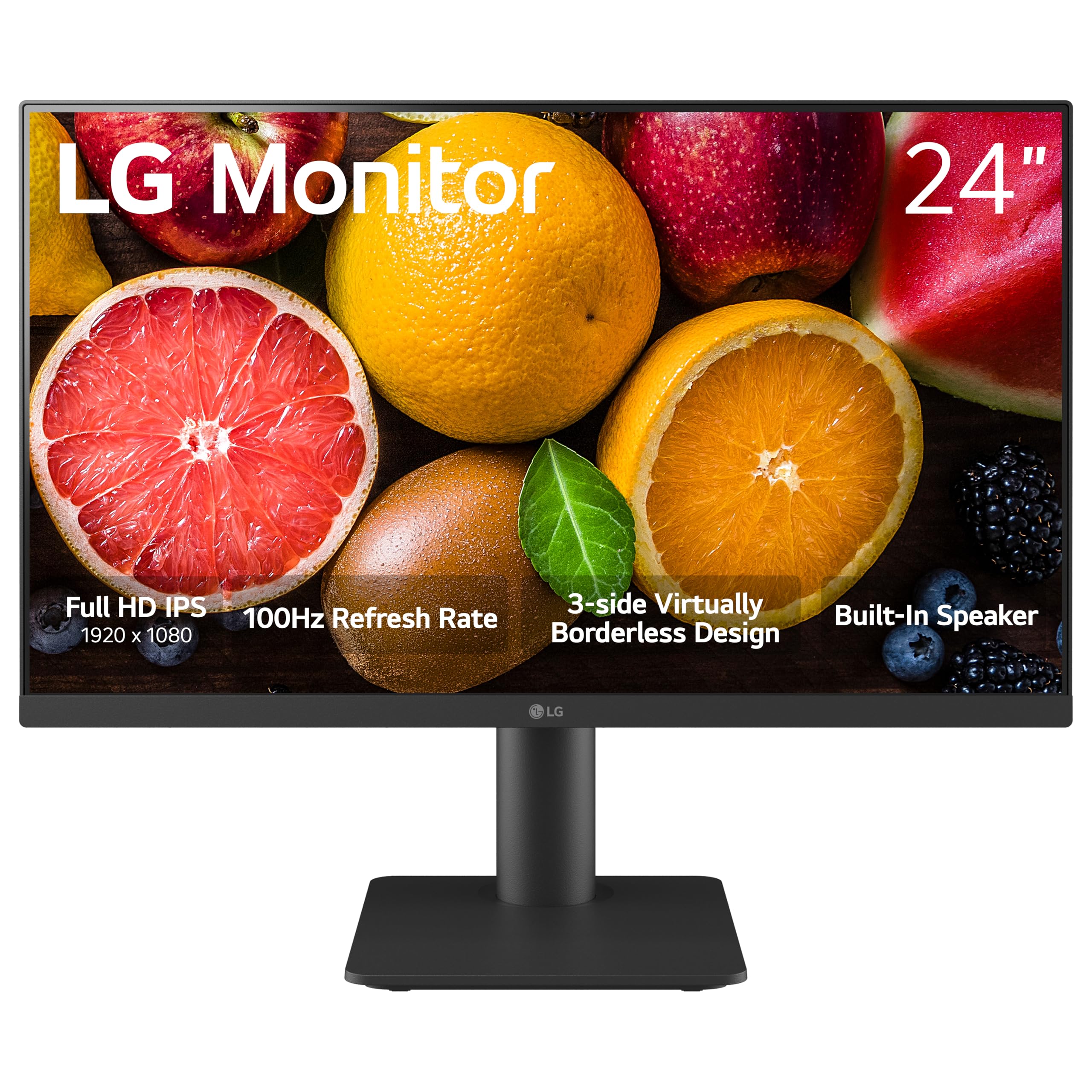 Foto 2 pulgar | Monitor LG 24ms550-b 24'' Ips Fhd 100 Hz 5 Ms Hdmi Negro - Venta Internacional