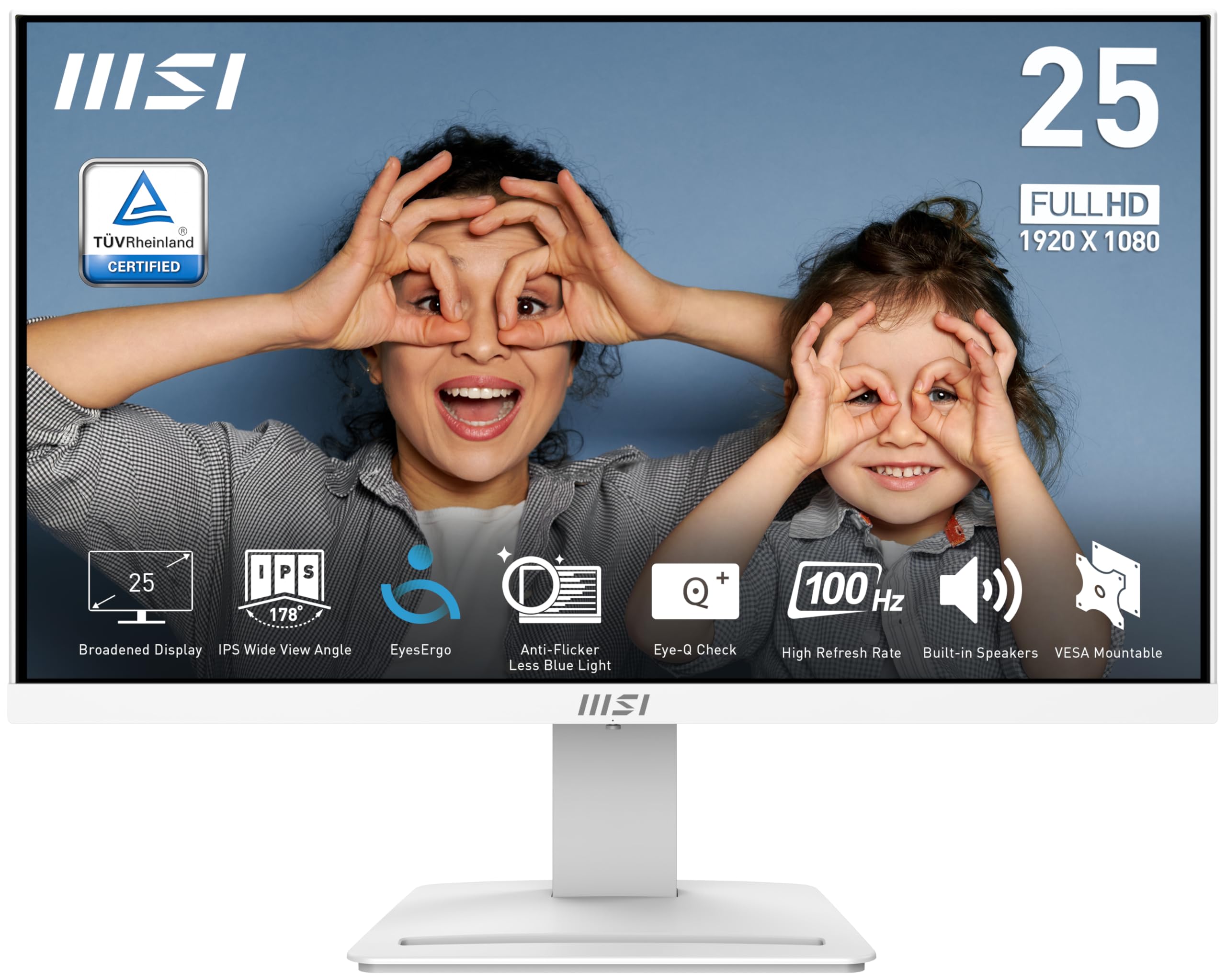 Foto 2 pulgar | Monitor De Ordenador Msi Pro Mp253w 24,5 Pulgadas Ips 1920 X 1080 - Venta Internacional.