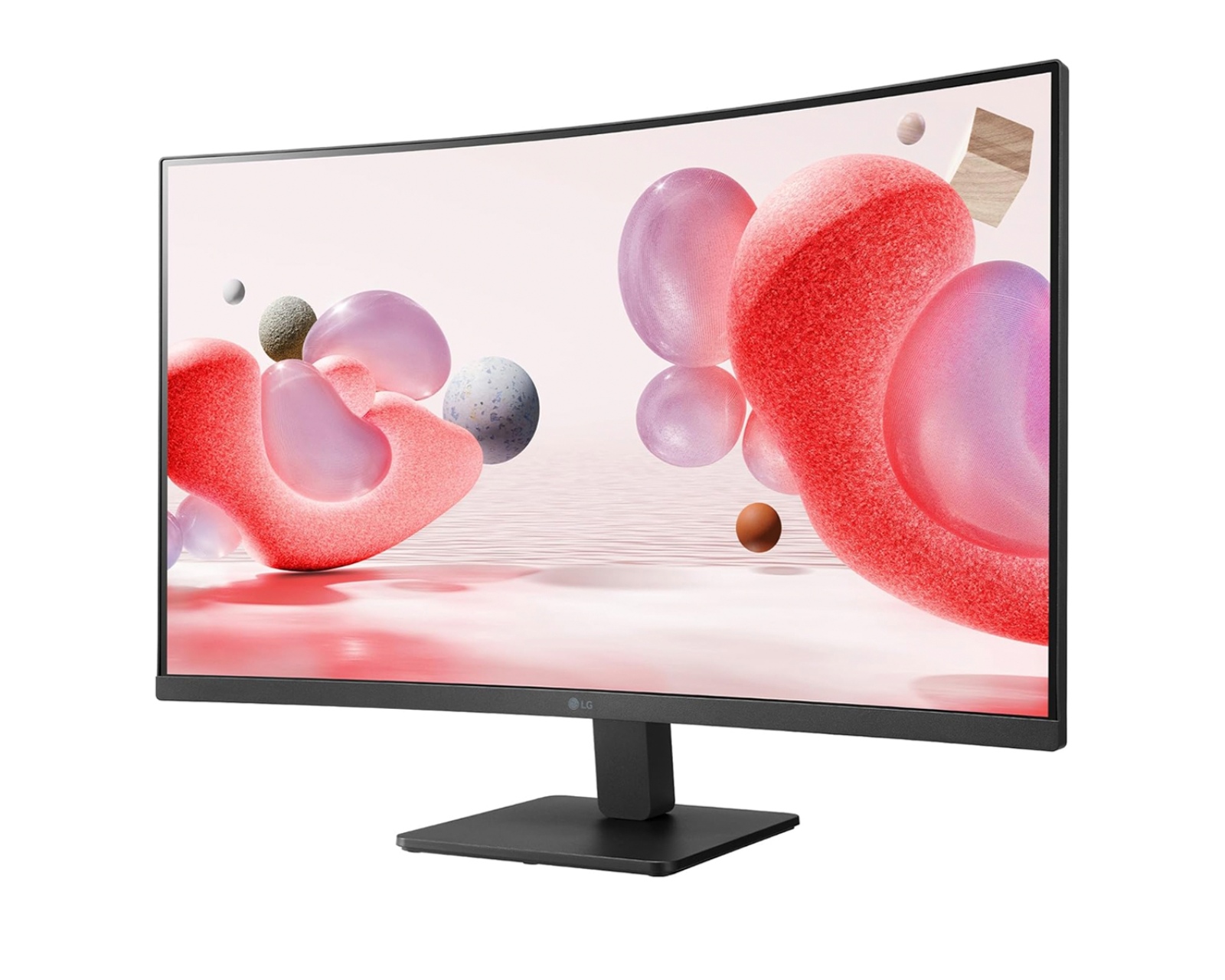 Lg Monitor Curvo, 32 Pulgadas Ips Full Hd, 100 Hz, 5ms, Modo De Lectura 32mr50c-b