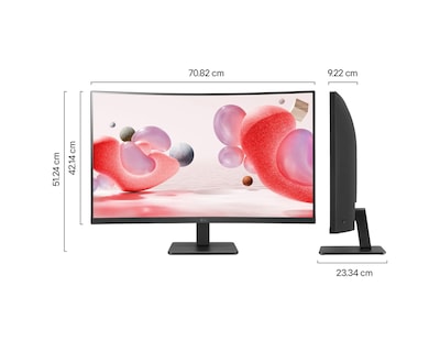 Foto 6 | Lg Monitor Curvo, 32 Pulgadas Ips Full Hd, 100 Hz, 5ms, Modo De Lectura 32mr50c-b