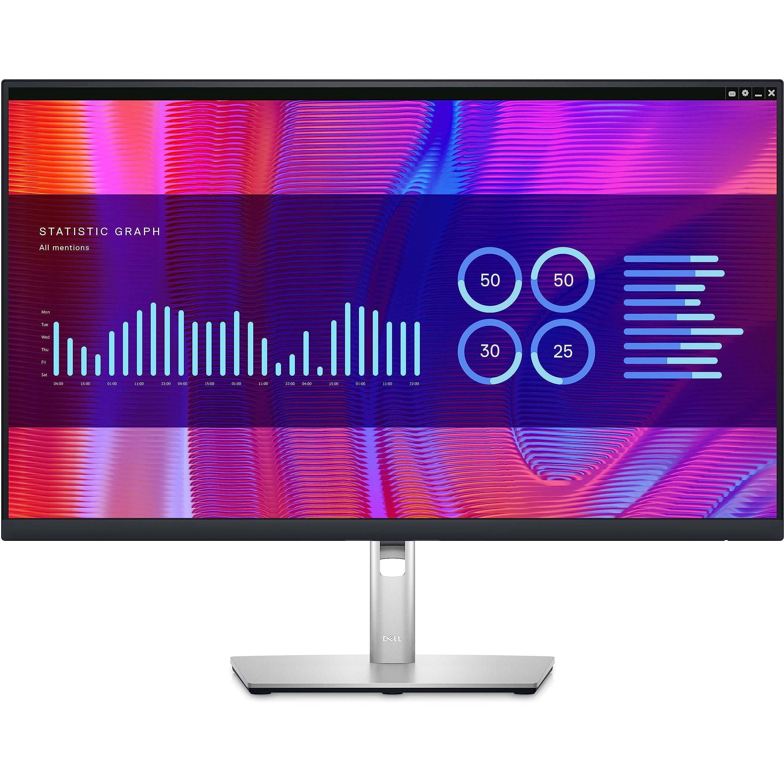 Foto 6 | Monitor Dell P2723de 27 Qhd Wled Lcd 16:9 (2560 X 1440), Color Negro - Venta Internacional.