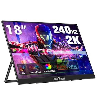 Foto 1 | Monitor Portátil Para Juegos Innoview 18'' 2k 240hz 2560x1600 Qhd - Venta Internacional.