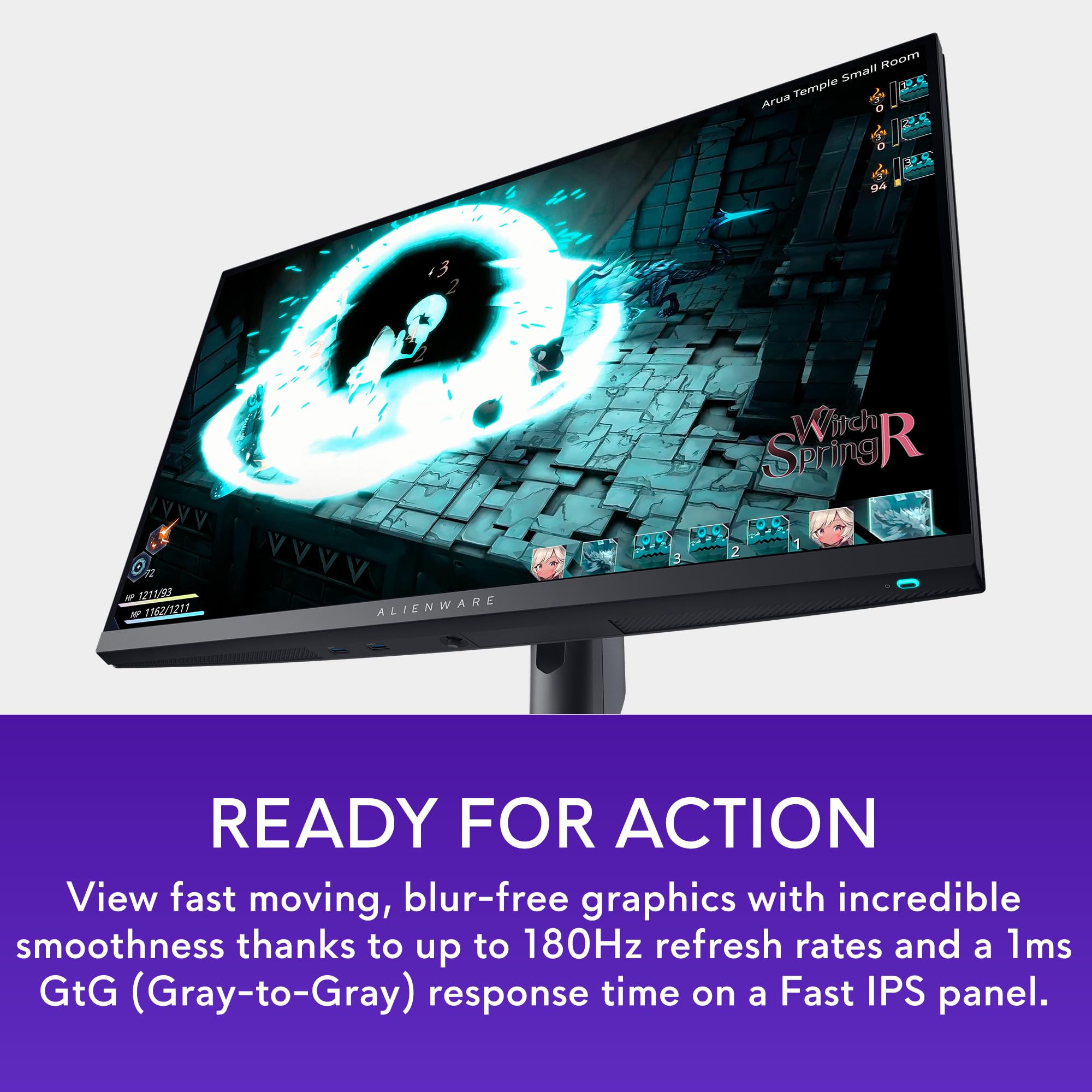 Foto 7 pulgar | Monitor Para Videojuegos Alienware Aw2724dm 27'' Qhd 180 Hz Con Freesync - Venta Internacional.