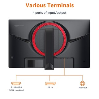 Foto 3 | Monitor Amazon Basics Gaming, 24 Pulgadas, Fhd, 1080p, 165 Hz - Venta Internacional.