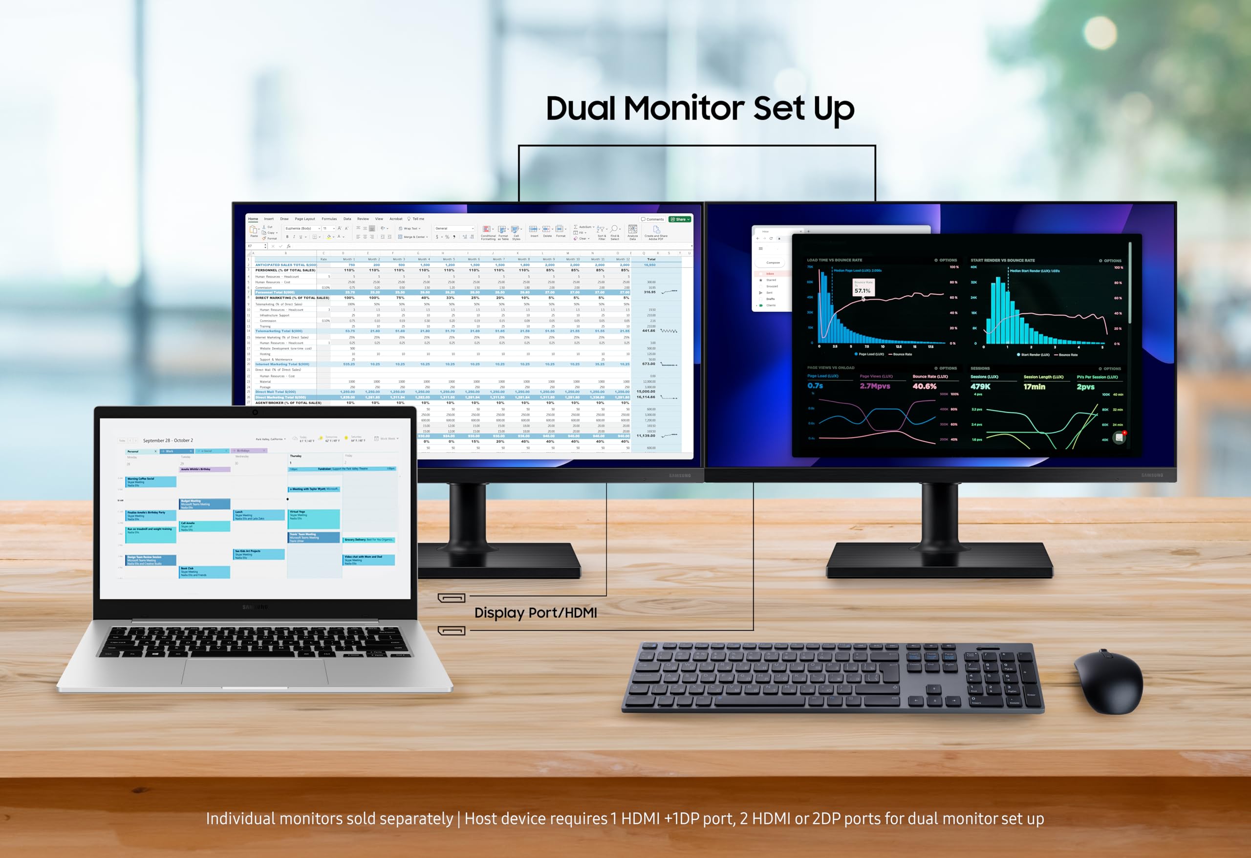 Foto 7 | Monitor Samsung Ft45 Series 24'' Fhd 1080p 75hz - Venta Internacional