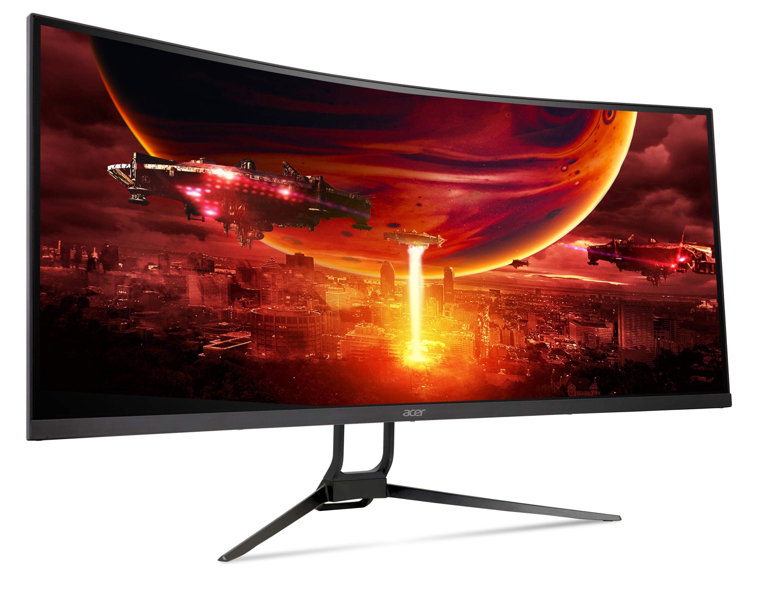 Foto 8 pulgar | Monitor Acer Nitro 34 Uwqhd 3440 X 1440 1000r Curvo - Venta Internacional.