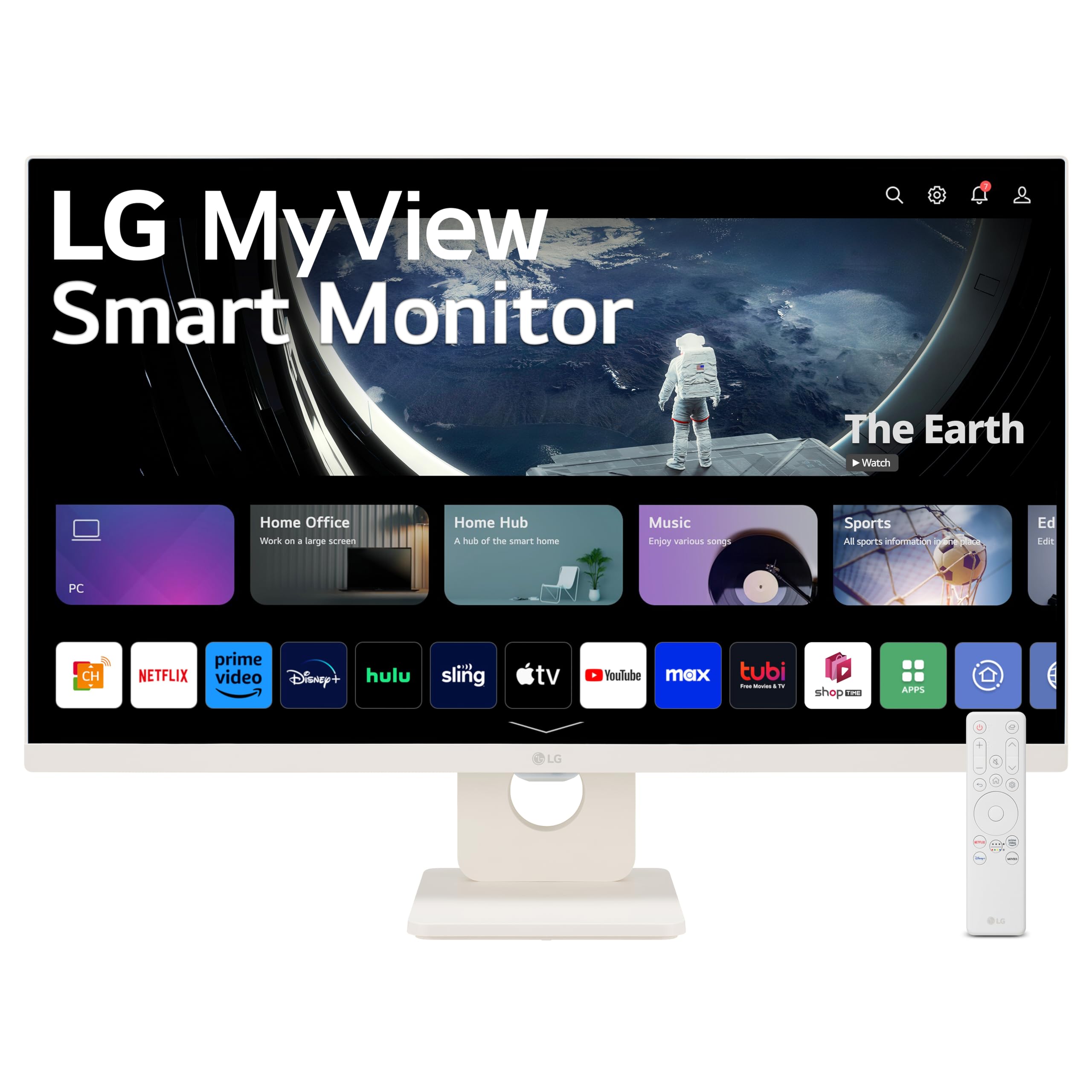 Foto 1 | Monitor Inteligente Lg 27sr50f-w Myview 27'' Fhd Ips Webos 23 Blanco - Venta Internacional