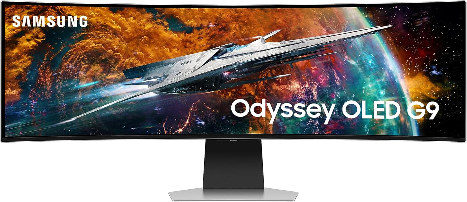 Monitor Samsung 49'' Odyssey Oled G9 Gaming | Resolución Dual Qhd 5120 X 1440, 240 Hz, 0.03 Ms