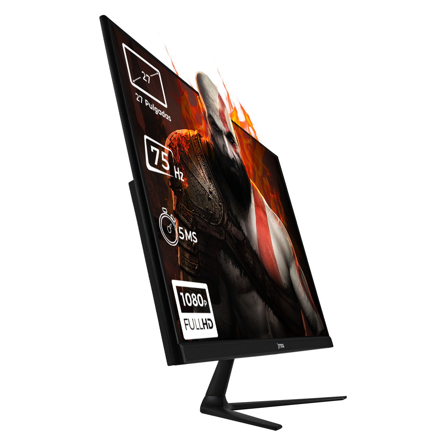 Foto 3 pulgar | Monitor Gamer Xtreme Pc Gaming Infinite Game 27'' 5ms 75hz Fhd Ips Hdmi Altavoces Negro Freesync G-sync