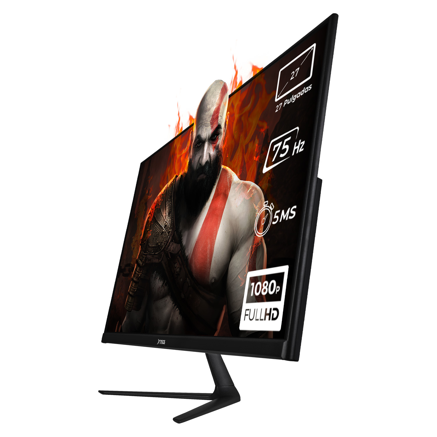 Foto 4 pulgar | Monitor Gamer Xtreme Pc Gaming Infinite Game 27'' 5ms 75hz Fhd Ips Hdmi Altavoces Negro Freesync G-sync