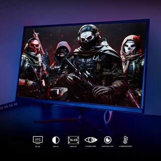Foto 6 | Monitor Gamer Xtreme Pc Gaming Infinite Game 27'' 5ms 75hz Fhd Ips Hdmi Altavoces Negro Freesync G-sync