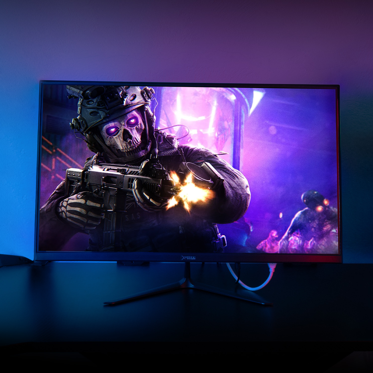 Foto 9 pulgar | Monitor Gamer Xtreme Pc Gaming Infinite Game 27'' 5ms 75hz Fhd Ips Hdmi Altavoces Negro Freesync G-sync