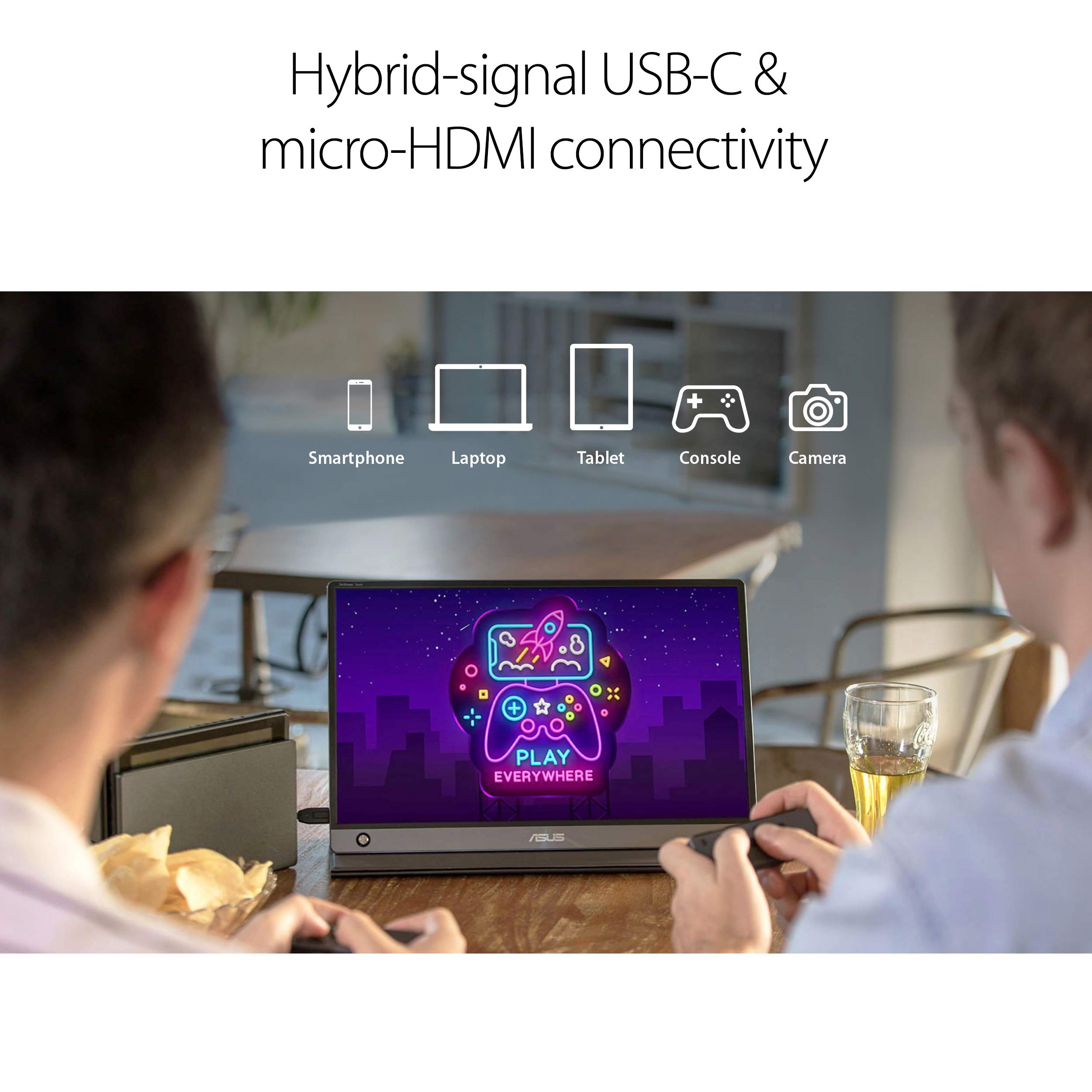 Foto 4 pulgar | Monitor Portátil Asus Zenscreen Touch 15.6'' Full Hd - Venta Internacional.